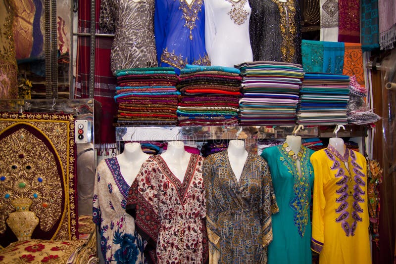 Arabian Clothes in Dubai stock image. Image of arabia 51838945