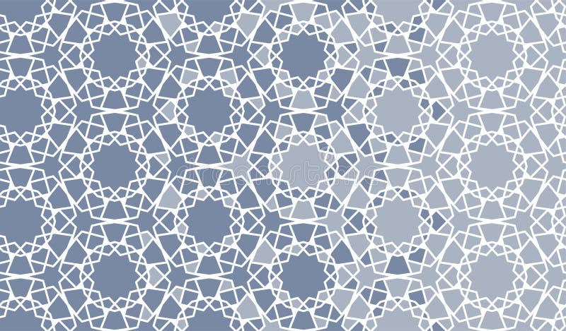 Arabian disintegration repeating border. Arabian monochrome border pattern stock illustration