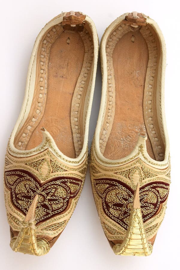 Arabian shoes 5 stock image. Image of aladdin, persian, craft - 66603