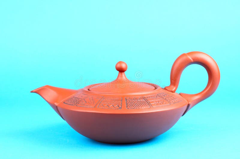 Arabian teapot with ornament