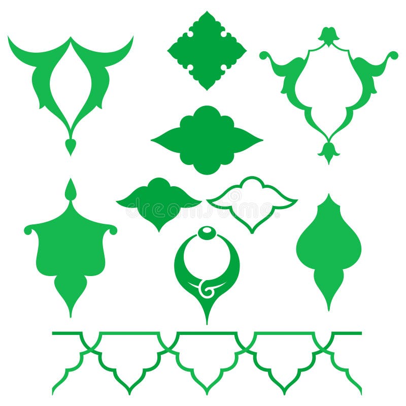 Arabic Floral Pattern Motif Stock Illustrations - 55,268 ...