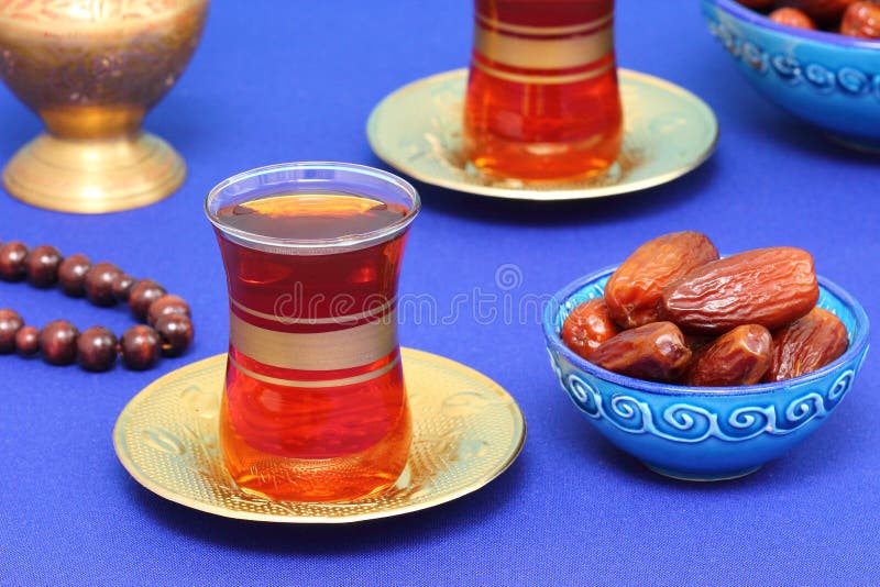 Traditional Arabic Black Tea Or Sulemani Stock Image Image of african, saucer 114130013