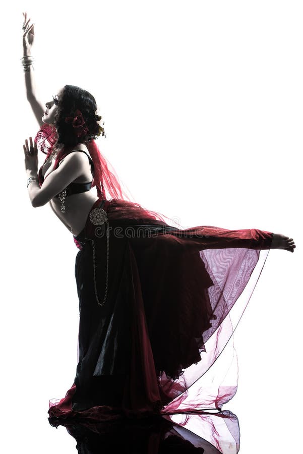 Arabic Woman Belly Dancer Dancing Stock Image Image of beauty, dance 26251597