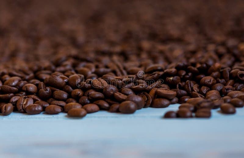 Arabica Coffee Beans. Coffee Cheerfulness, Aroma. Coffee Beans, Medium