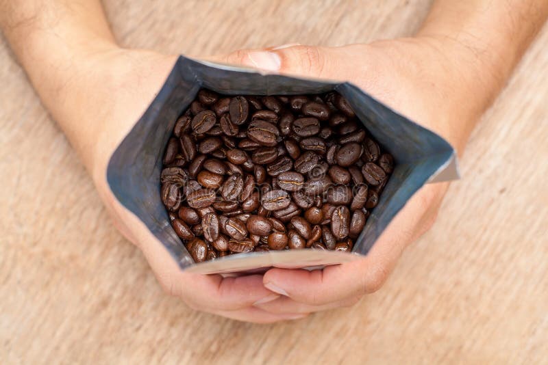 Arabica Piec kawa fotografia stock