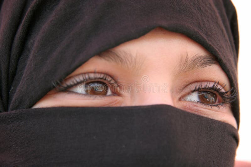Arabische Augen stockbilder Arabische Augen stockbilder