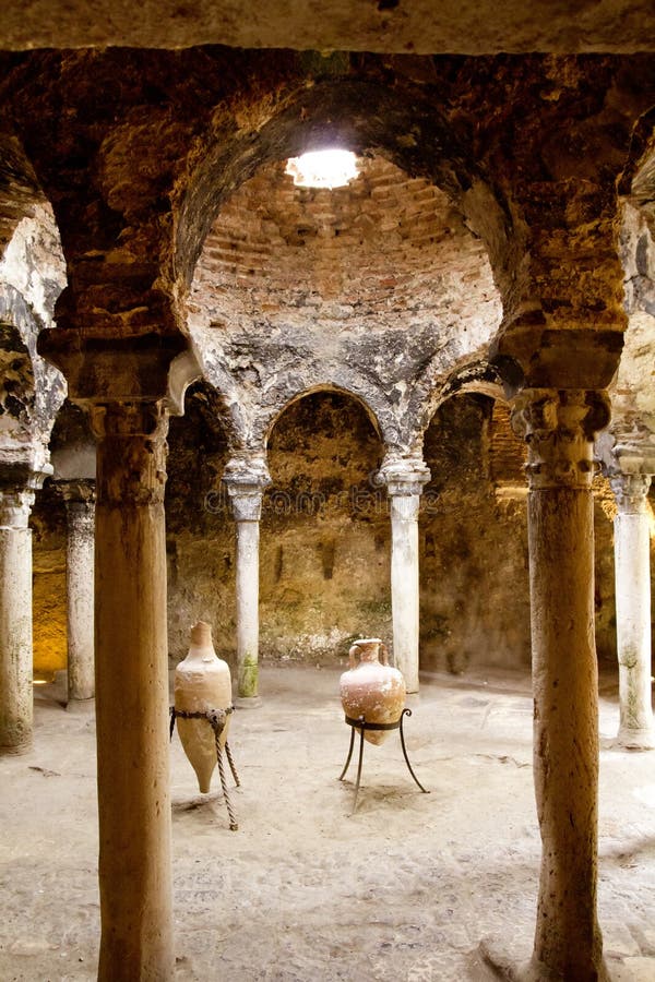 Arabische baden in oude stad Majorca