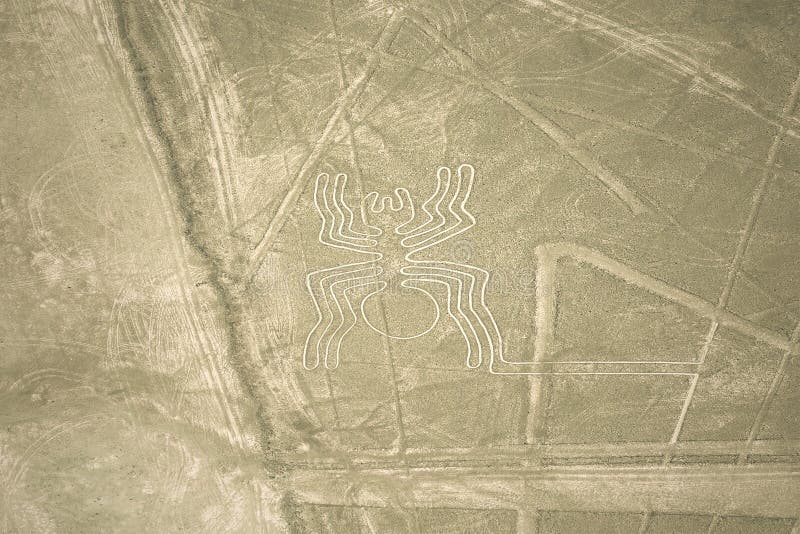 A aranha, linhas de Nazca, Peru