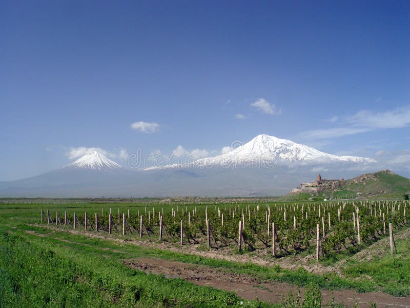 Ararat-Berg, Armenien stockfoto Ararat-Berg, Armenien stockfoto