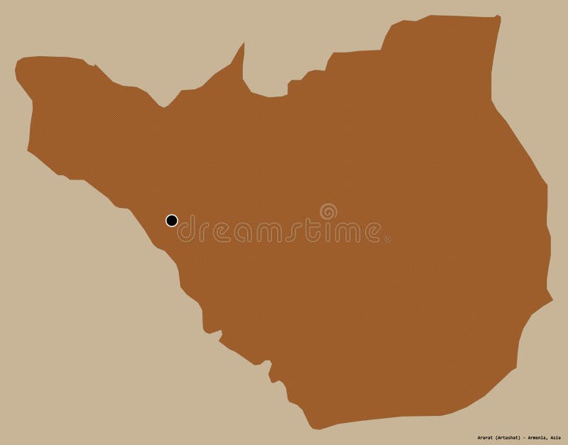 Ararat, prowincja armenia na stałe. deseń royalty ilustracja