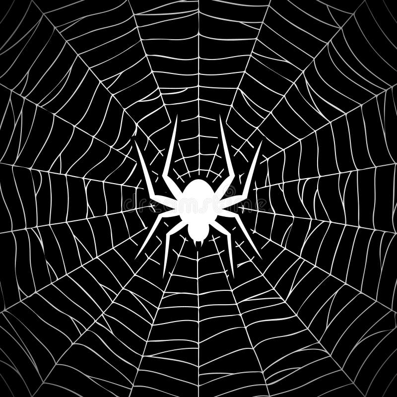Araña en el web