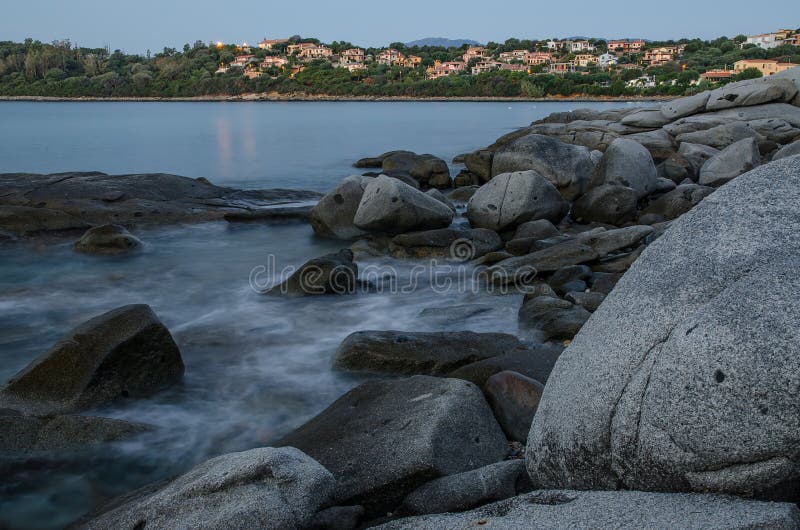 Arbatax town, Sardinia, Italy