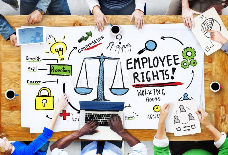 Arbeitnehmerrechte-Beschäftigungs-Gleichheit Job People Meeting Concept