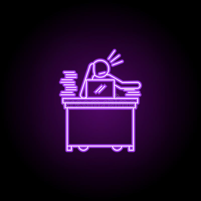 Arbeitskraft langweilt sich Neonikone Elemente von Leuten im Arbeitssatz Einfache Ikone f?r Website, Webdesign, mobiler App, Info stock abbildung Arbeitskraft langweilt sich Neonikone Elemente von Leuten im Arbeitssatz Einfache Ikone f?r Website, Webdesign, mobiler App, Info stock abbildung