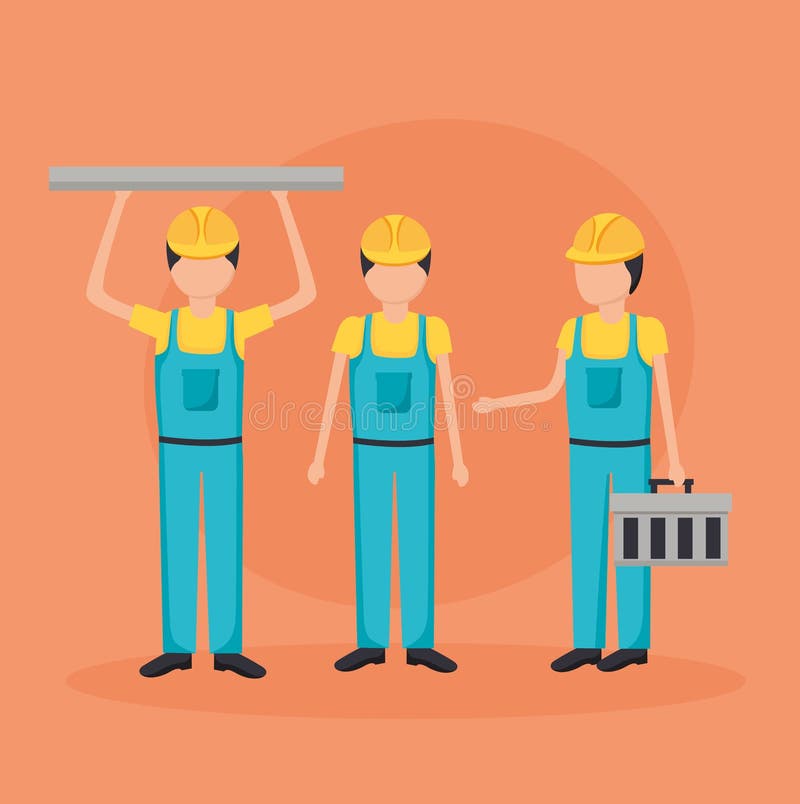 ArbeitskraftBauger?te vektor abbildung ArbeitskraftBauger?te vektor abbildung