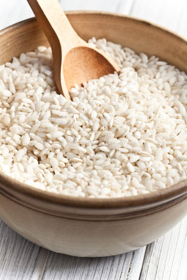 The uncooked arborio rice stock photo. Image of plant 28141002
