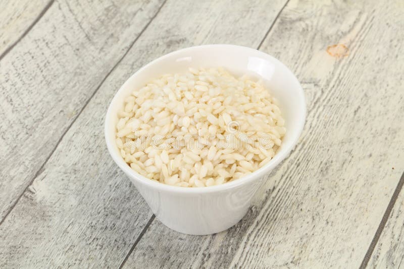 Arborio Rice for Italian Risotto Stock Image Image of plant, macro
