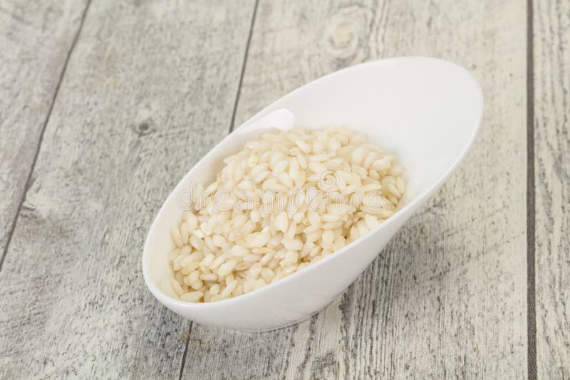 Arborio Rice for Italian Risotto Stock Photo Image of white, diet