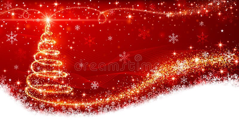 Arbre de Noël illustration libre de droits Arbre de Noël illustration libre de droits