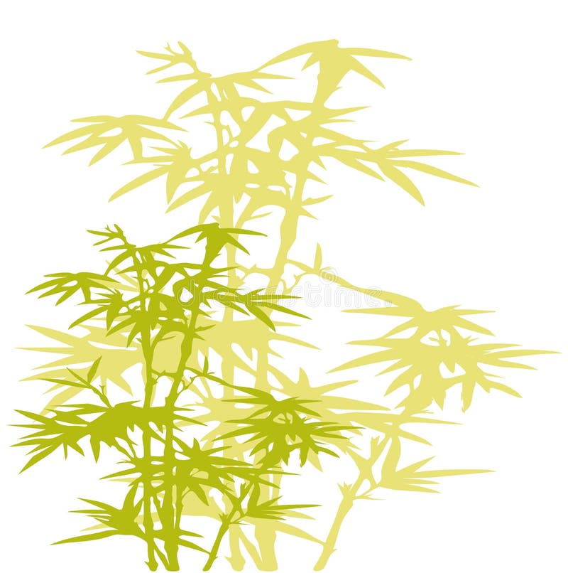 Arbre en bambou illustration stock Arbre en bambou illustration stock