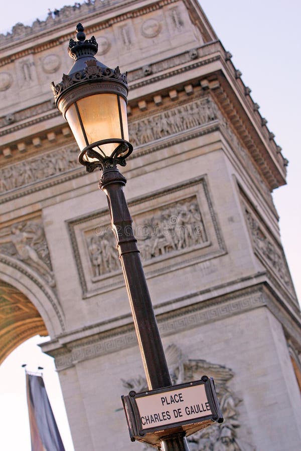Arc de Triomphe lizenzfreie stockfotografie Arc de Triomphe lizenzfreie stockfotografie