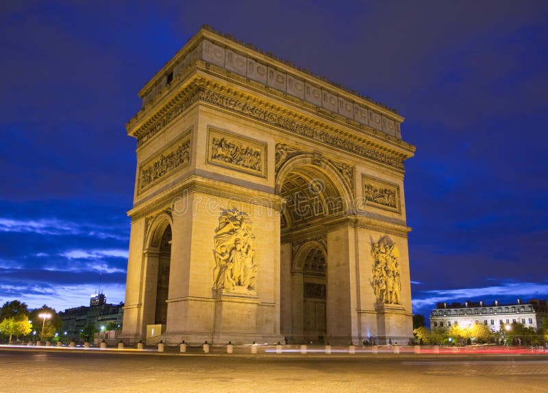 Arc de Triomphe in Paris