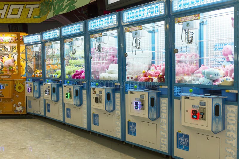 Arcade Claw Machine Toys Crane Game Editorial Image Image of