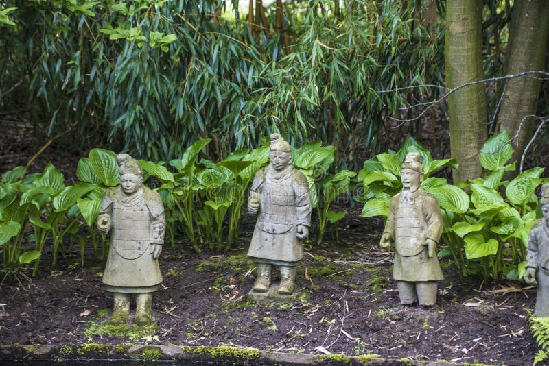 Arcen/Netherlands - May 20 2019: Ancient Chinese Terracotta Army warriors royalty free stock images Arcen/Netherlands - May 20 2019: Ancient Chinese Terracotta Army warriors royalty free stock images