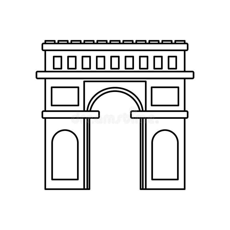 Триумфальная арка благовещенск рисунок карандашом