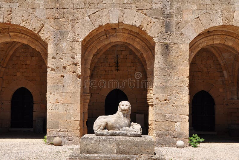 Archaelogical museum,old town Rhodes, Greece