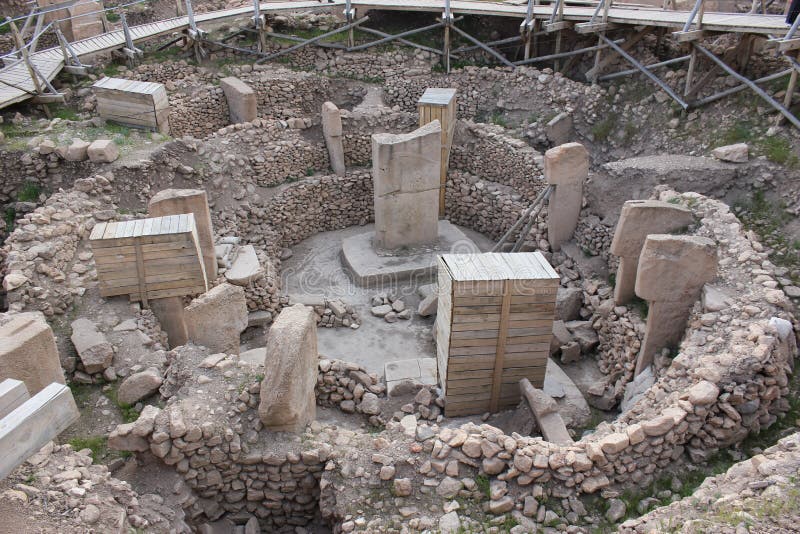 Archaeological work in Gobekli Tepe