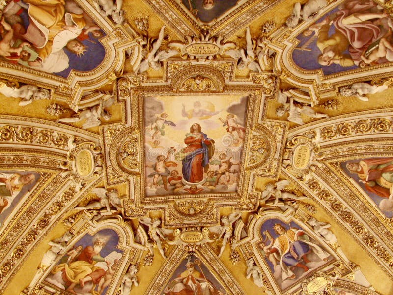 Archbasilica della st John Lateran - soffitto