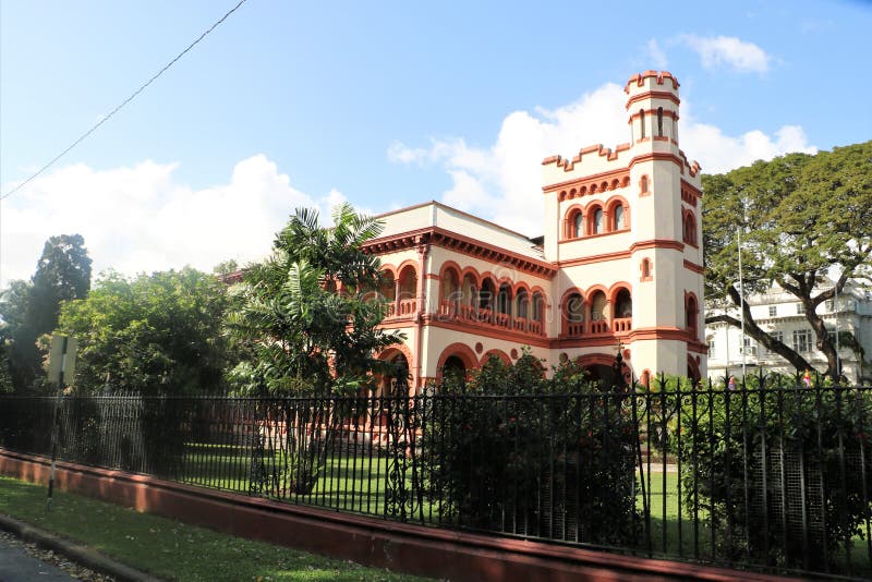 Archbishop`s Palace in Port of Spain, Trinidad and Tobago