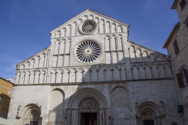 Archdiocese of Zadar, Dalmatia Region, Croatia Stock Image - Image of ...