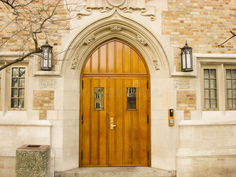 Arched Doorway on the Notre Dame Campus