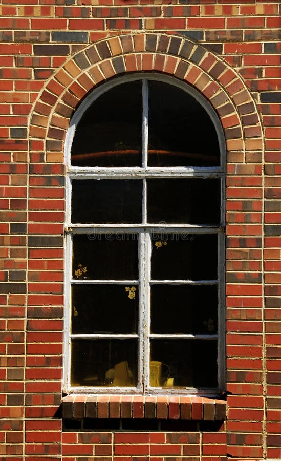 Arched Window Brick Wall stock photo Image of sill 