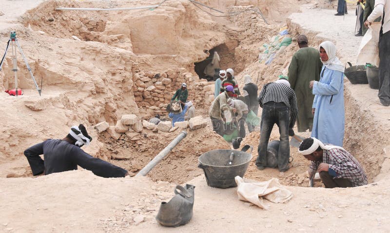 Archeological Dig, Valley of the Kings, Egypt