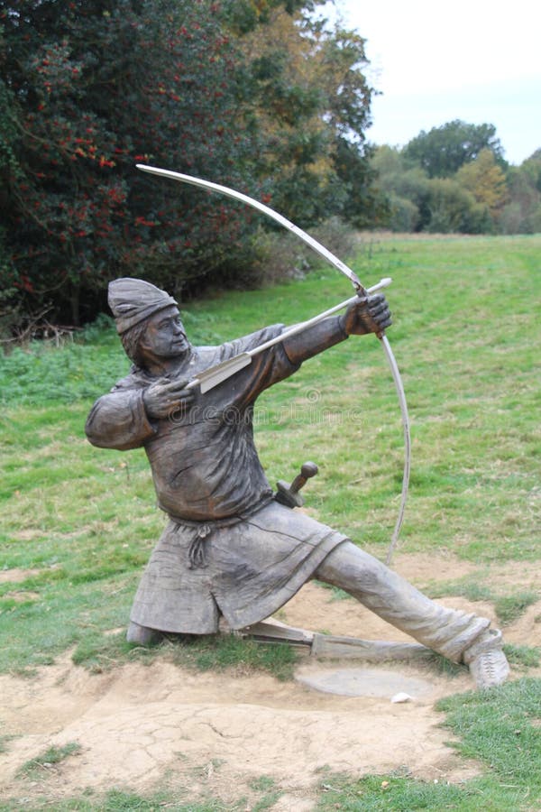 Archer statua zdjęcie stock Archer statua zdjęcie stock