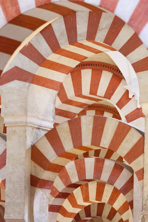 Arches in Moorish mosque