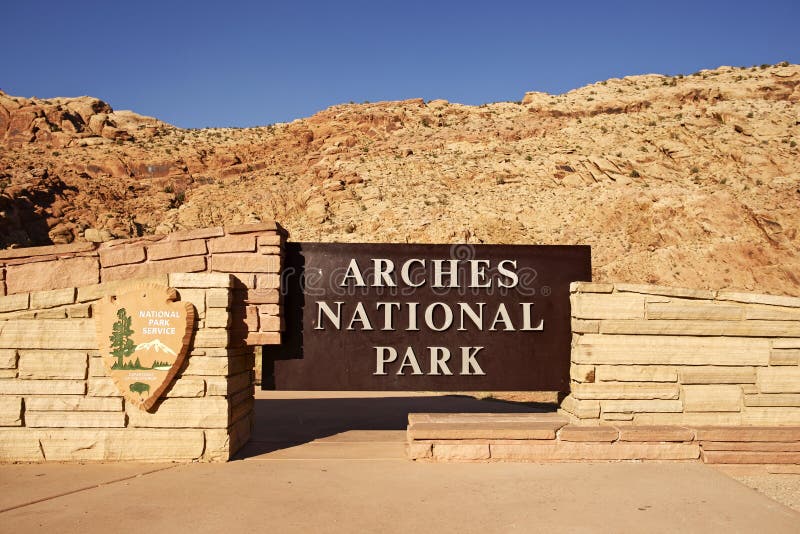 Arches National Park stock image