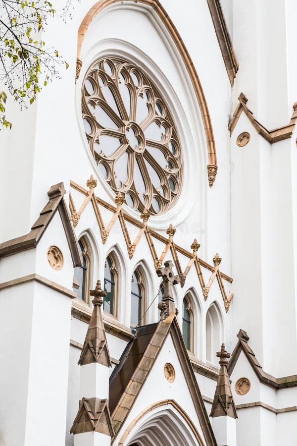 Arches and Windows on White Church