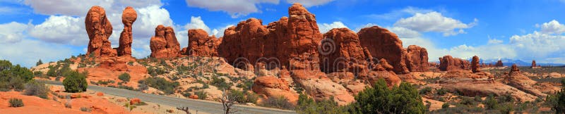 Archi sosta nazionale, Utah fotografia stock libera da diritti Archi sosta nazionale, Utah fotografia stock libera da diritti