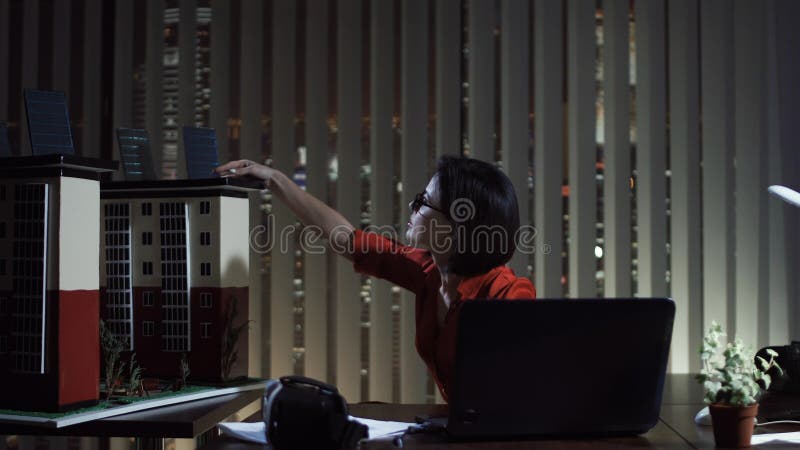 Architect designing mockup stock images Architect designing mockup stock images