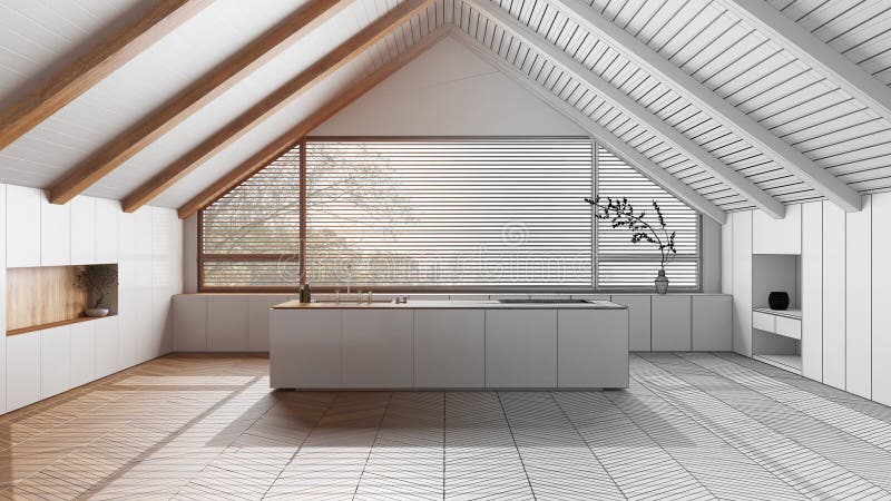 75 Scandinavian Home | Houzz Ideas You'll Love - March, 2026 | Houzz - Wooden Scandinavian Penthouse Interior