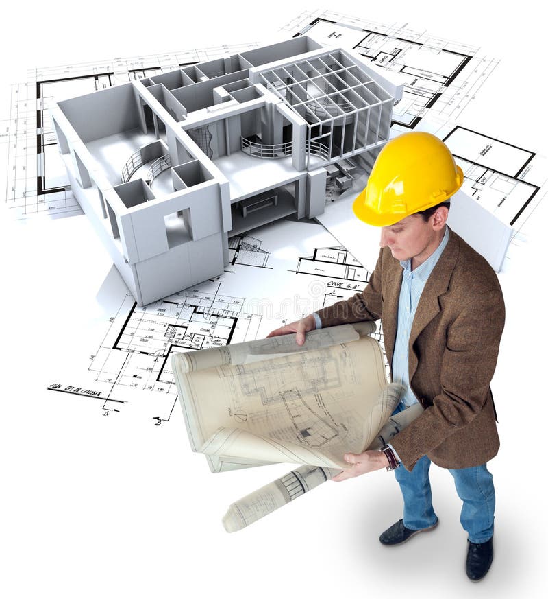 architect at work clipart