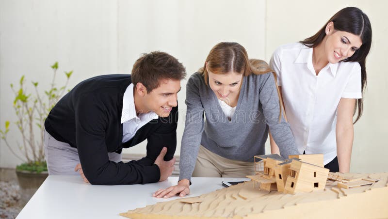 Various Architecture Supplies On Workplace Architects Stock Photo 643055854