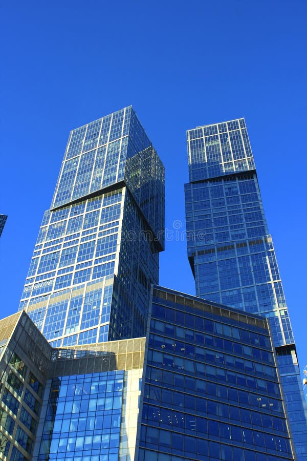 Architectural Complex City of Capitals in Moscow Stock Image Image of