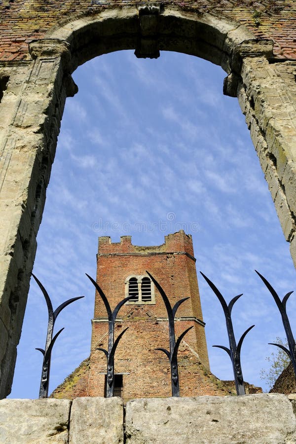 Architectural details of old church