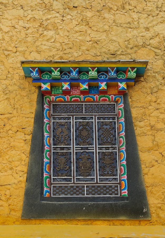 Architectural details of songzanlin monastery