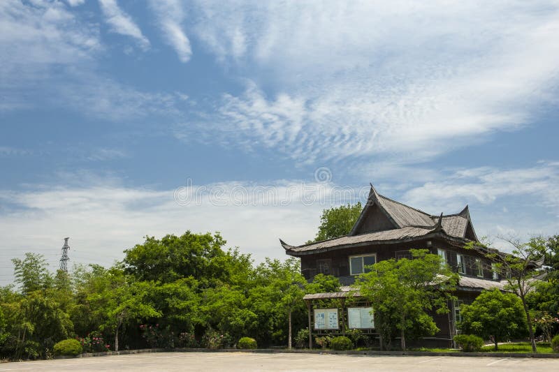 Architecture antique d'érable de Suzhou photos stock Architecture antique d'érable de Suzhou photos stock